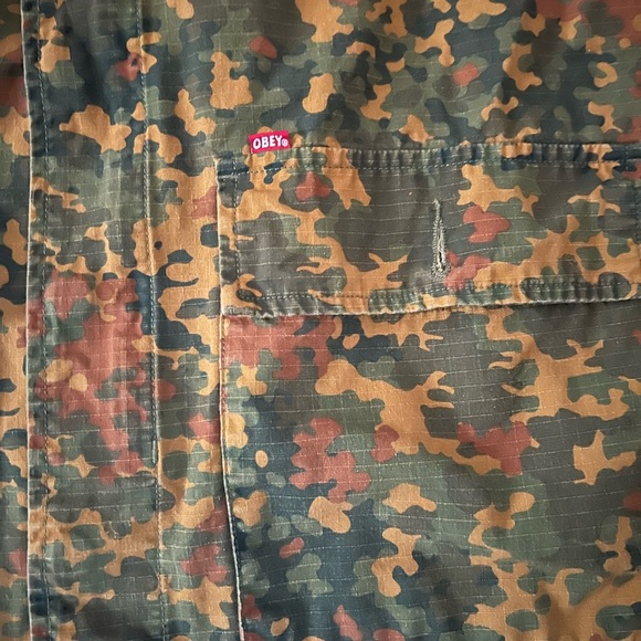 Obey Multicolor Camouflage Field Jacket - Picture 4 of 7